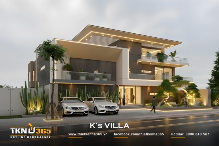 Mau thiet ke biet thu 713