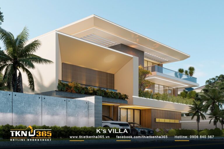 Mau thiet ke biet thu 736