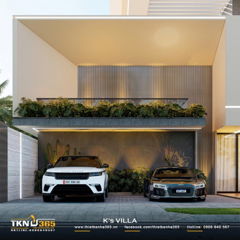 Mau thiet ke biet thu 740