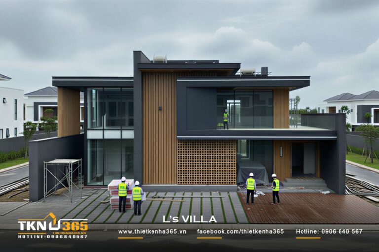 Mau thiet ke biet thu 801