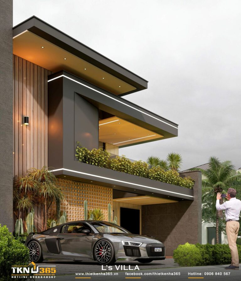 Mau thiet ke biet thu 831