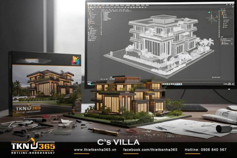 Mau thiet ke biet thu 952