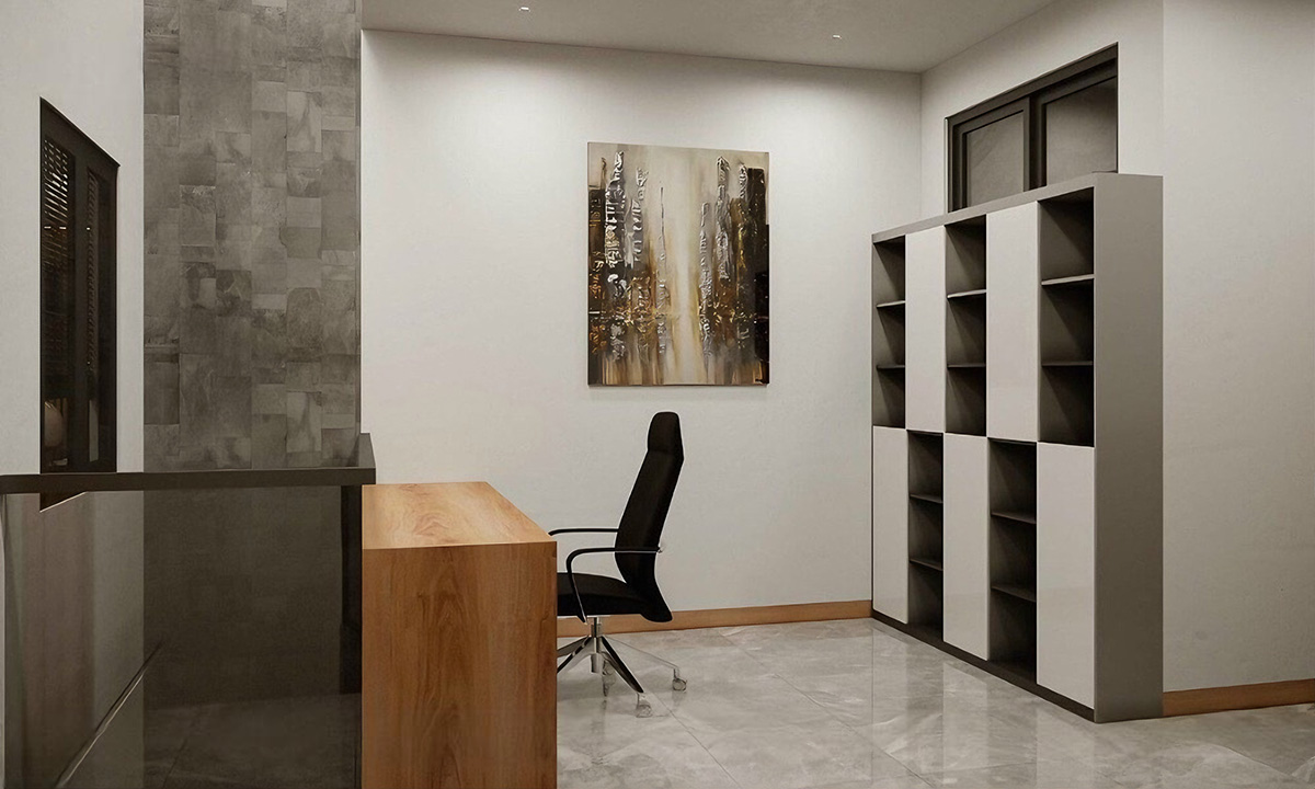 Khu vực bàn làm việc thoải mái