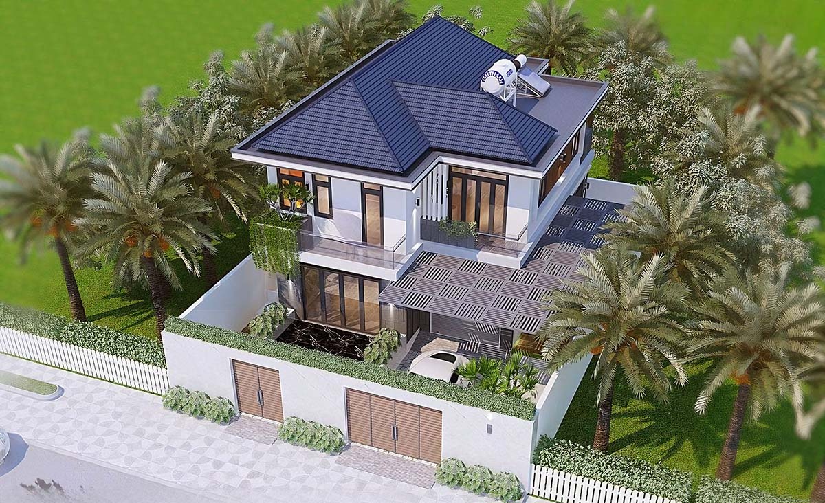 Với kiến trúc tinh gọn, hình khối cân đối và công năng được bố trí thông minh, mẫu thiết kế này mang đến trải nghiệm sống tiện nghi và thoải mái cho cả gia đình.