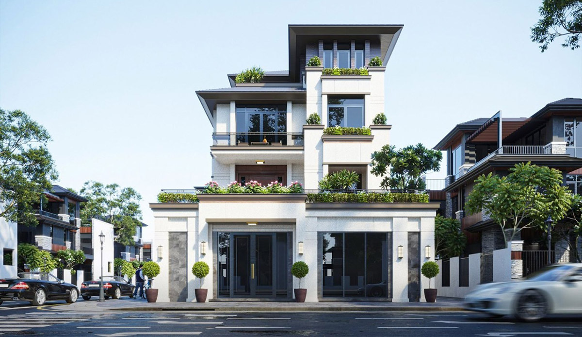 Biệt thự 300m2 là lựa chọn phổ biến cho những gia chủ mong muốn một không gian sống sang trọng, tiện nghi và có tính thẩm mỹ cao.