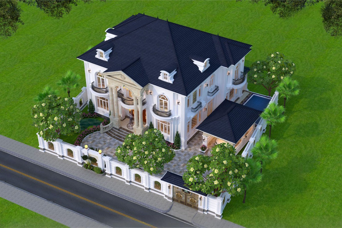 Một bản thiết kế biệt thự 300m2 đẹp không chỉ nằm ở hình thức kiến trúc mà còn ở sự hợp lý trong công năng.