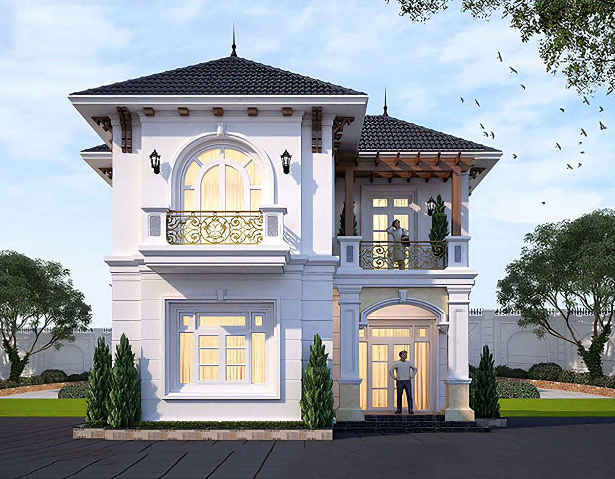 Để sở hữu một căn biệt thự mini 2 tầng vừa đẹp, vừa tiện nghi, gia chủ cần lưu ý một số yếu tố quan trọng ngay từ giai đoạn lên ý tưởng thiết kế.