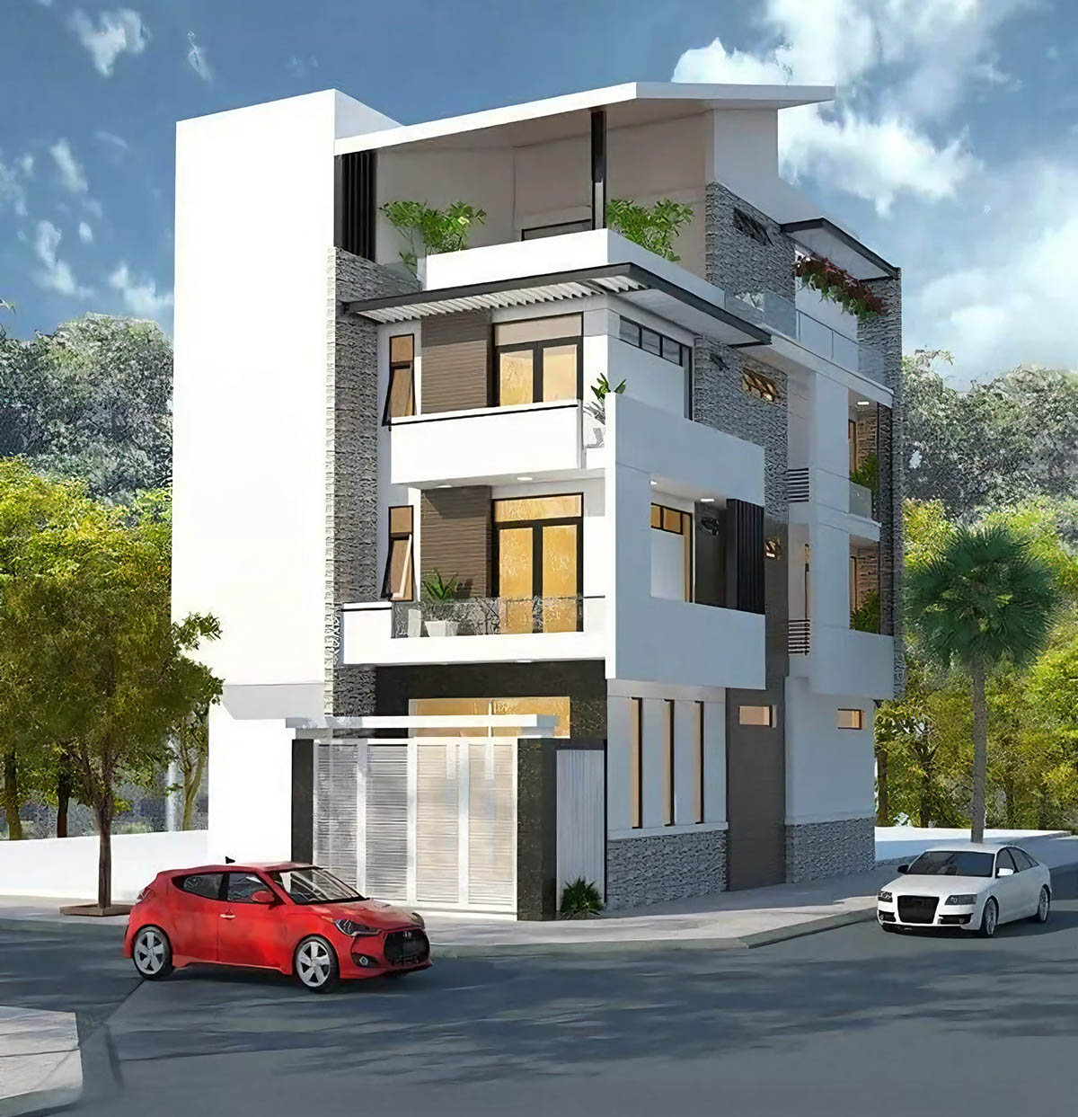 Được thiết kế thông minh, ngôi nhà không chỉ mang đến không gian sống thoải mái mà còn có thể dễ dàng tận dụng để kinh doanh hoặc cho thuê.