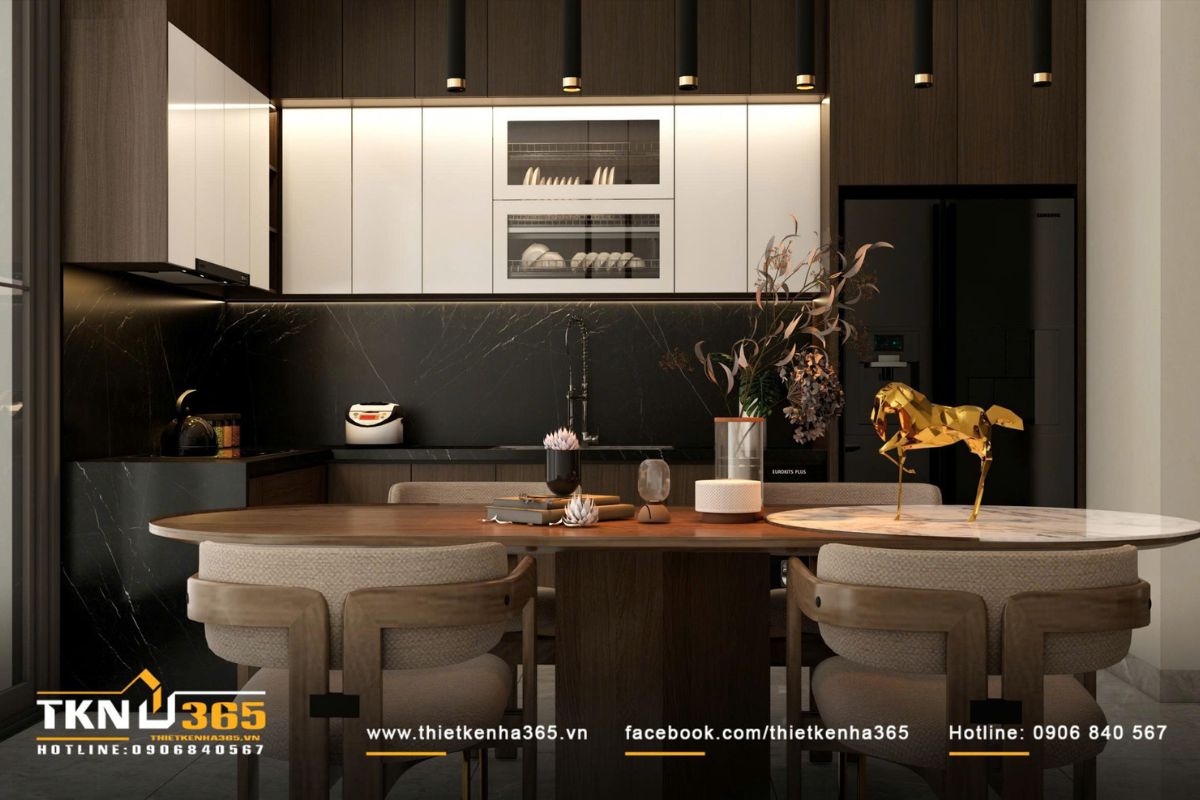 Những khoảng nghỉ bình yên trong thiết kế nhà phố hiện đại của gia đình trẻ