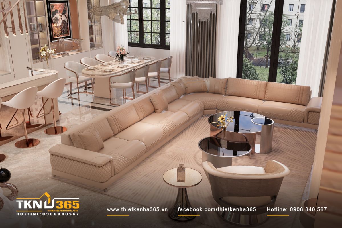 biệt thự 3 tầng