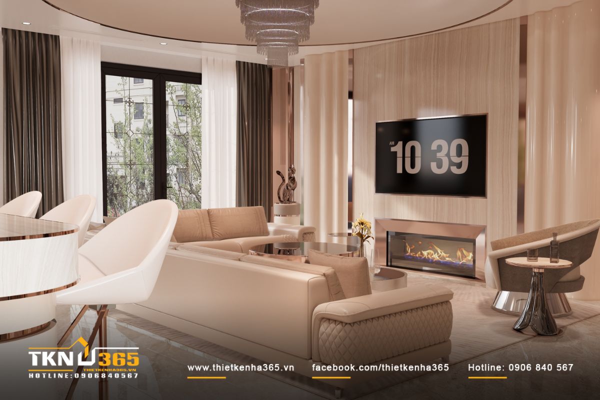 biệt thự 3 tầng