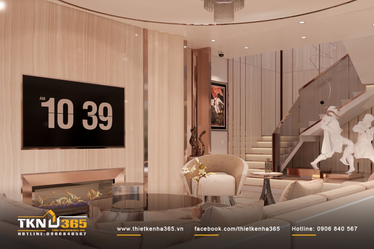 nội thất biệt thự 3 tầng