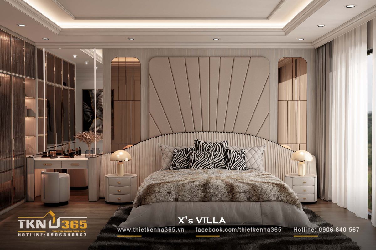 Gia chủ đặc biệt ch&uacute; trọng kh&ocirc;ng gian nghỉ ngơi, thư gi&atilde;n trong biệt thự 3 tầng X&rsquo;s Villa