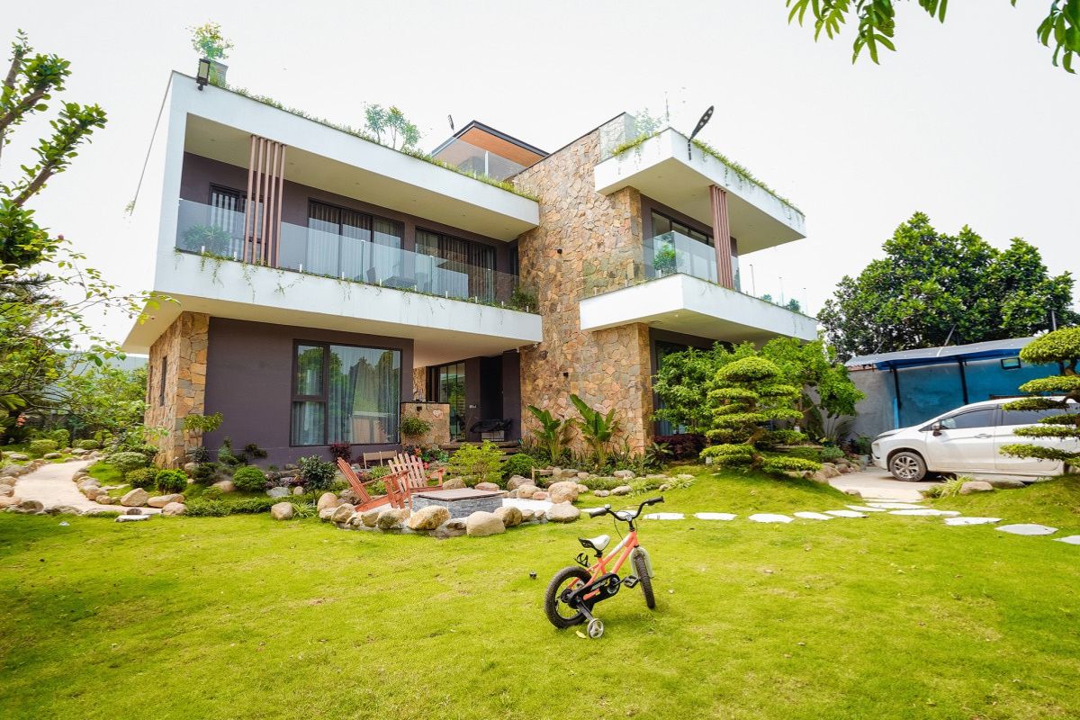 Biệt thự s&acirc;n vườn c&oacute; thể thiết kế theo nhiều phong c&aacute;ch kh&aacute;c nhau (Ảnh: Sưu tầm)