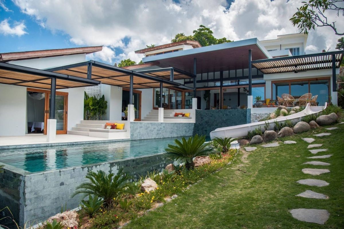 Thiết kế biệt thự s&acirc;n vườn hợp phong thủy gi&uacute;p c&acirc;n bằng năng lượng, tăng cường vượng kh&iacute; (Ảnh: Sưu tầm)