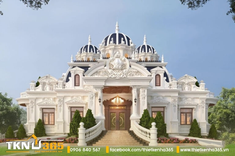 Đặc trưng mẫu biệt thự cổ điển