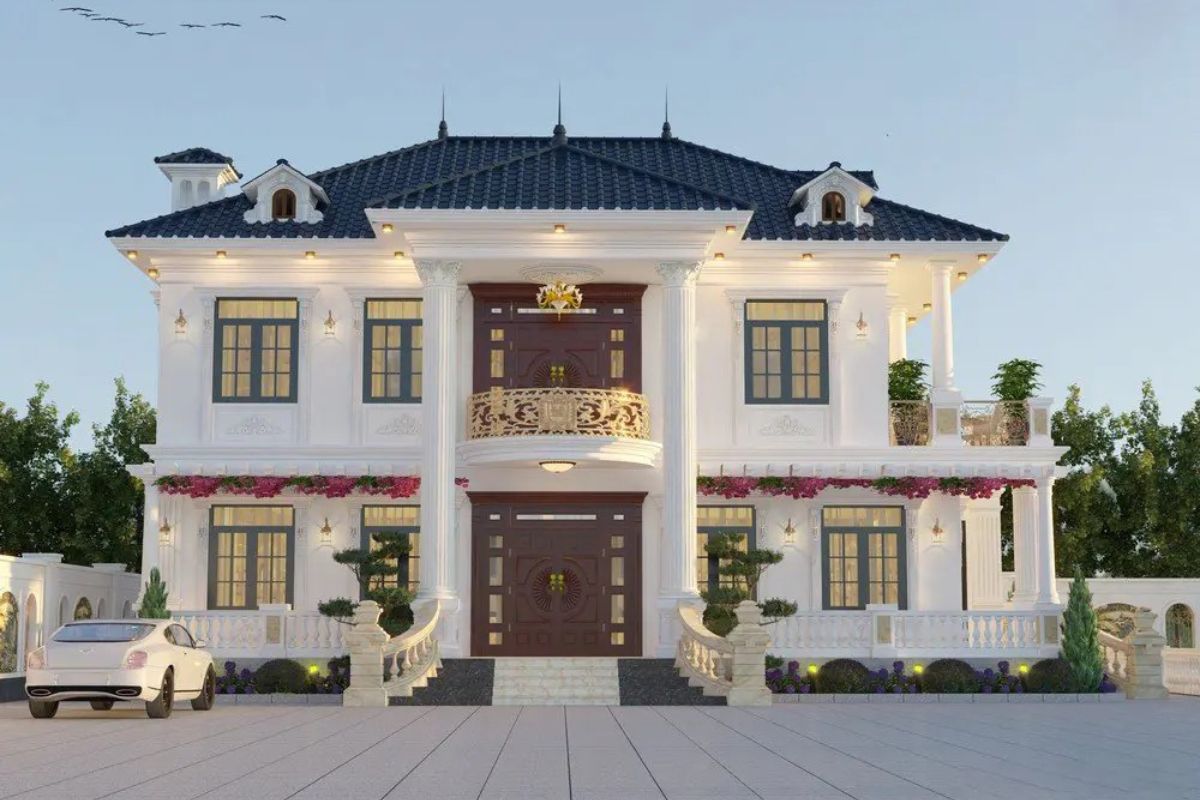 đặc trưng biệt thự t&acirc;n cổ điển