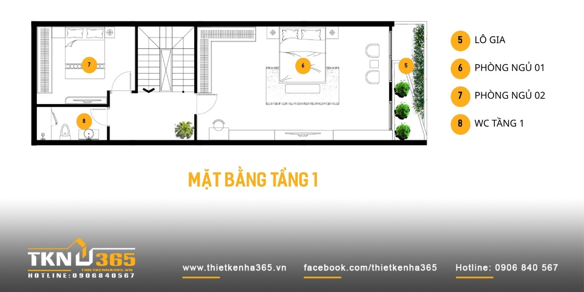 mat bang cong nang tang 1 4