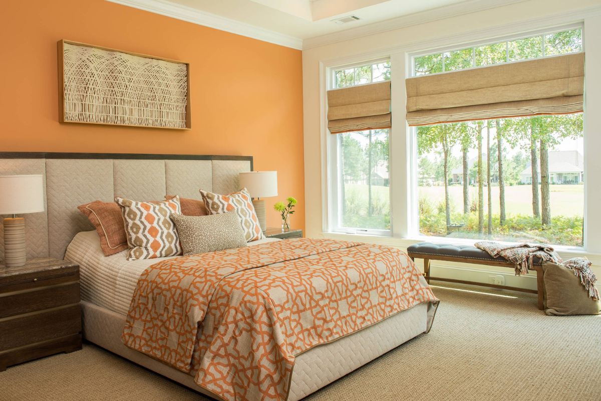 Màu sơn phòng ngủ vợ chồng hợp xu hướng 2025 được nhiều gia chủ quan tâm tìm hiểu (Ảnh: Sưu tầm)