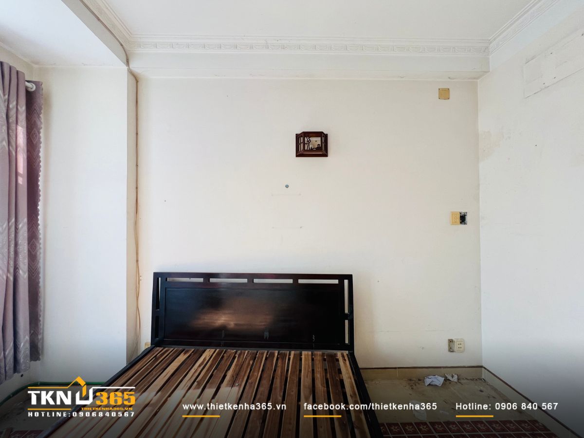 Hình ảnh hiện trạng nhà phố 3 tầng trước cải tạo