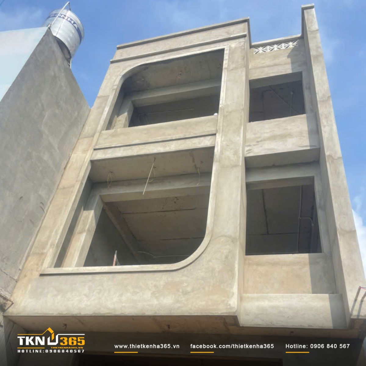 Hình ảnh tô tường và sơn tường trong - ngoài