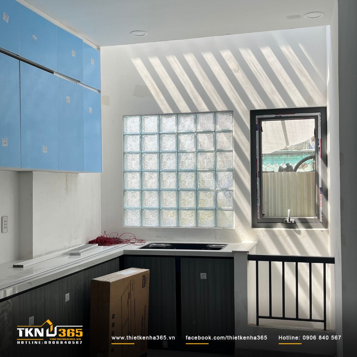 Hình ảnh thi công nội thất nhà phố 3 tầng M’s House