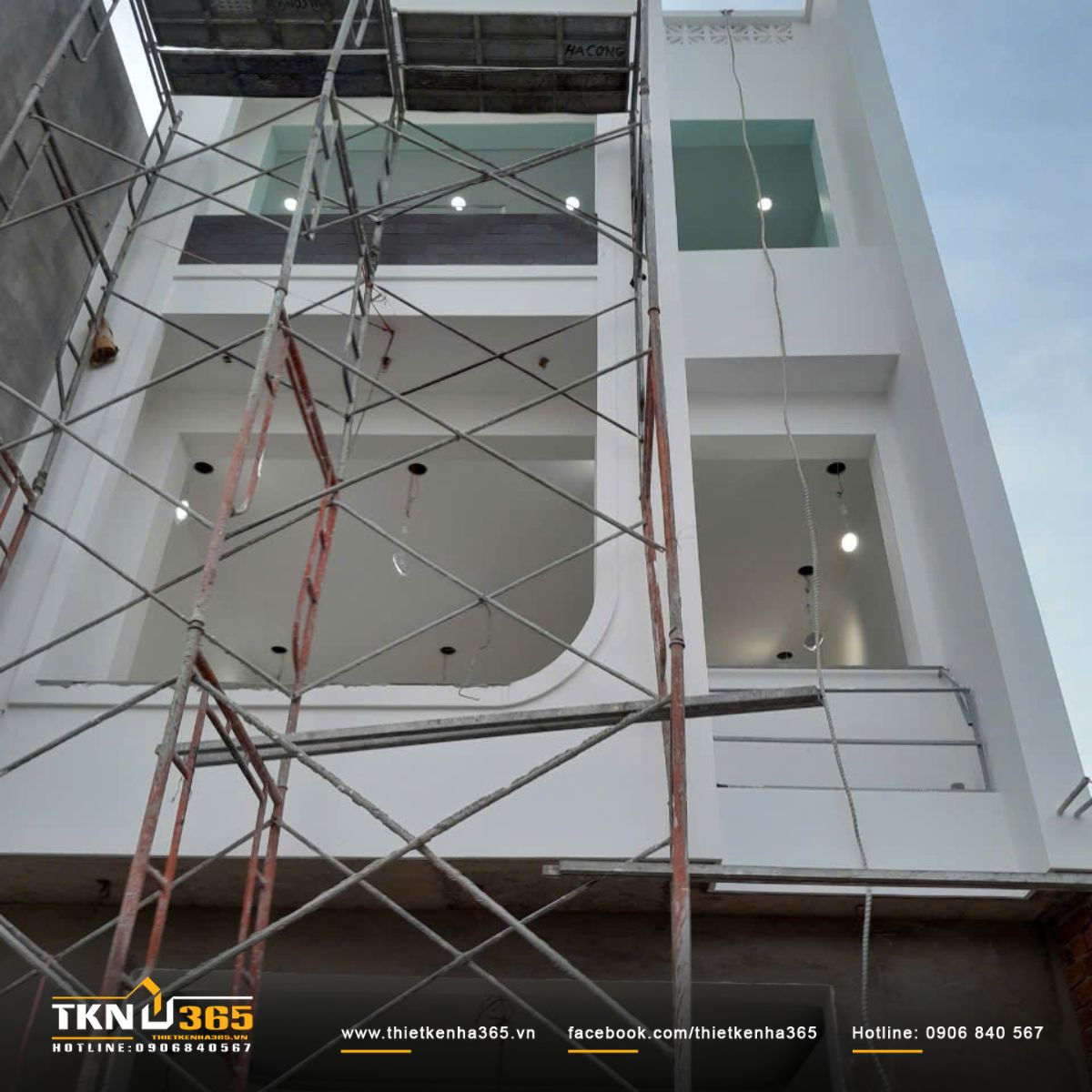 Hình ảnh tô tường và sơn tường trong - ngoài