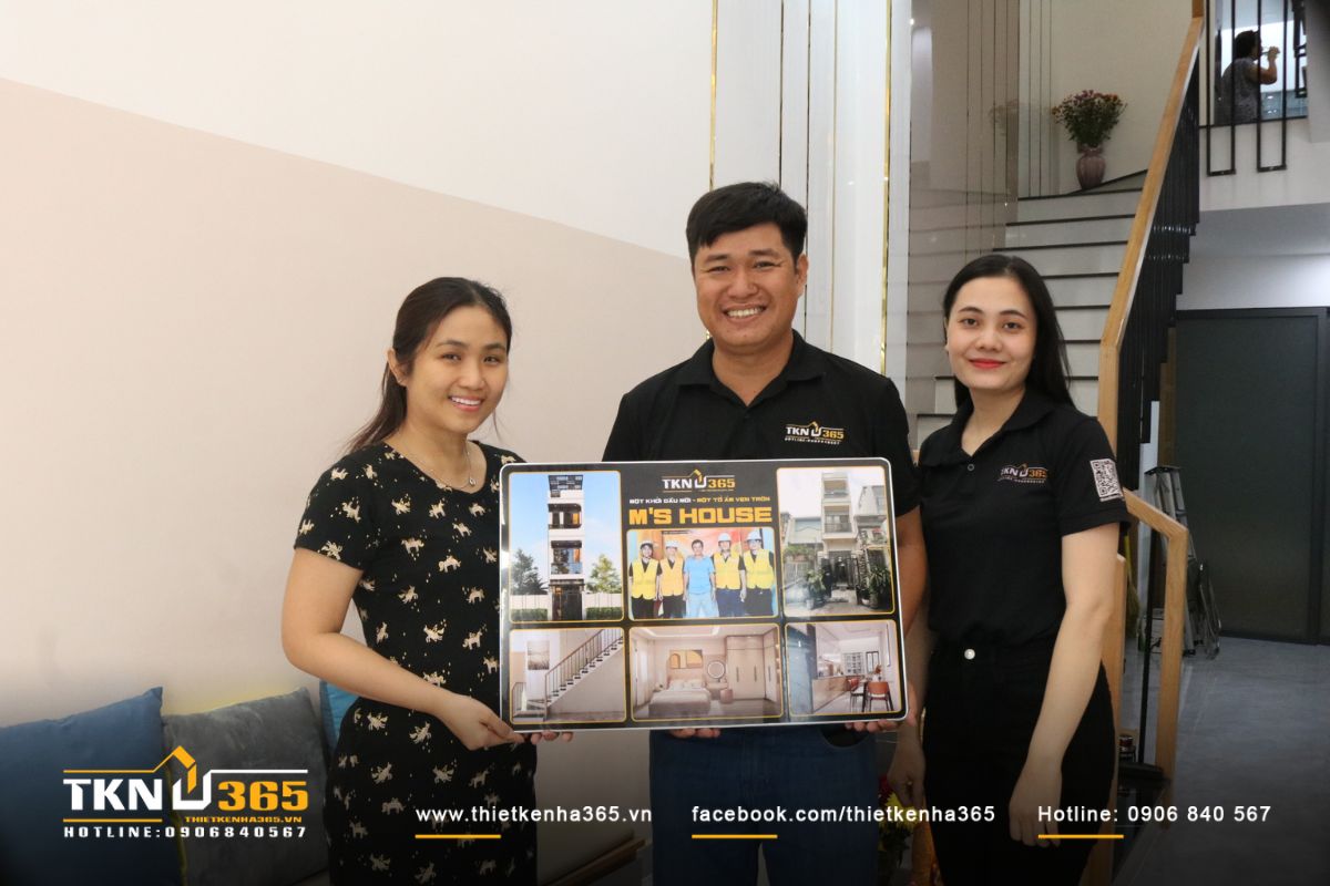 Lễ bàn giao nhà phố 3 tầng M’s House