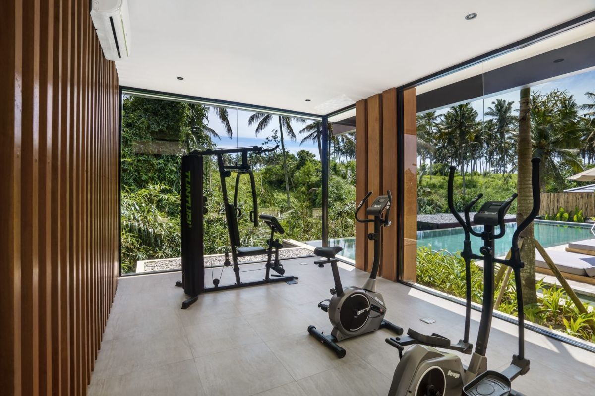 Thiết kế phòng gym hiện đại nâng tầm đẳng cấp và giá trị của biệt thự (Ảnh: Sưu tầm)