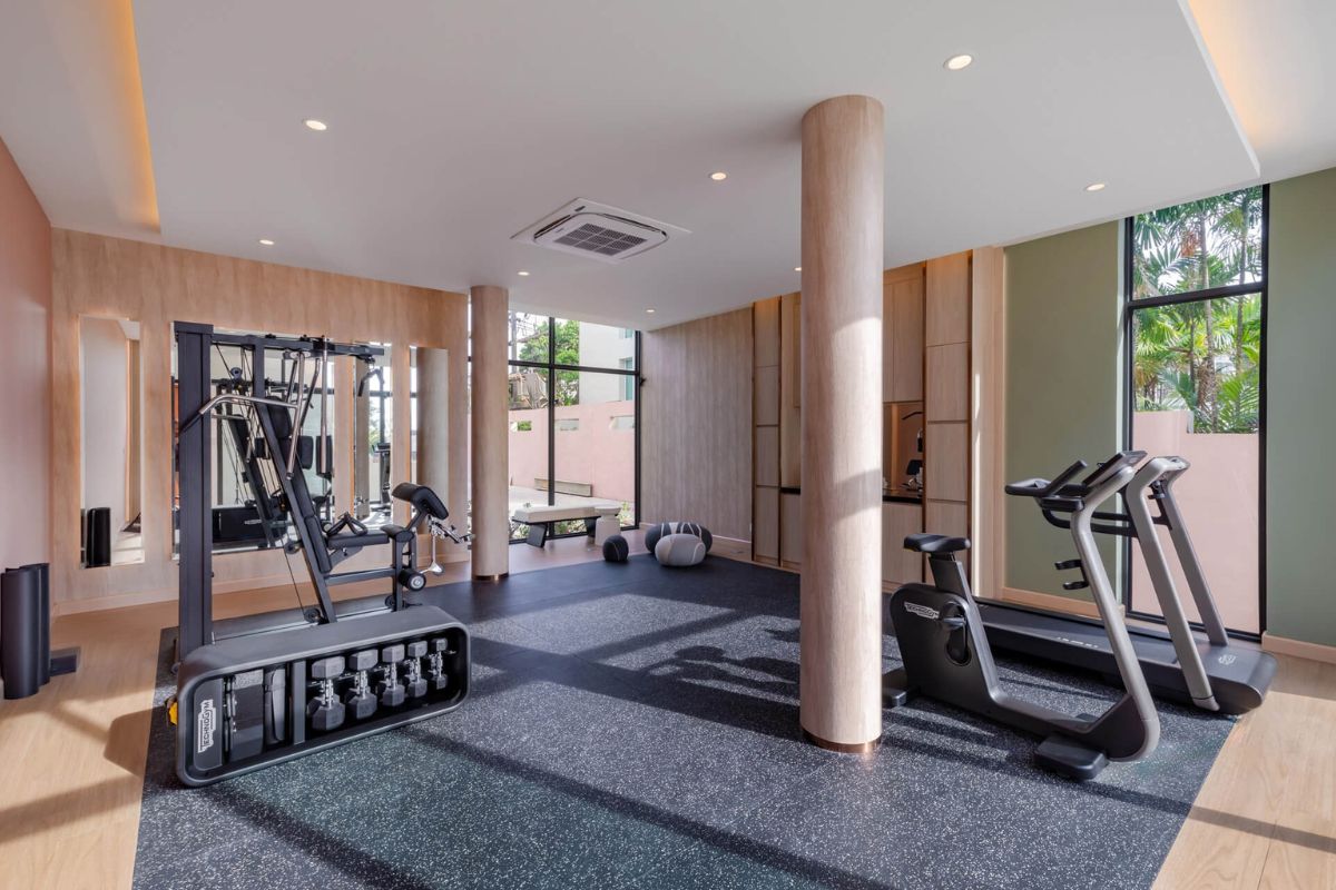 Thiết kế phòng gym riêng trong biệt thự thể hiện đẳng cấp và gu thẩm mỹ của gia chủ (Ảnh: Sưu tầm)