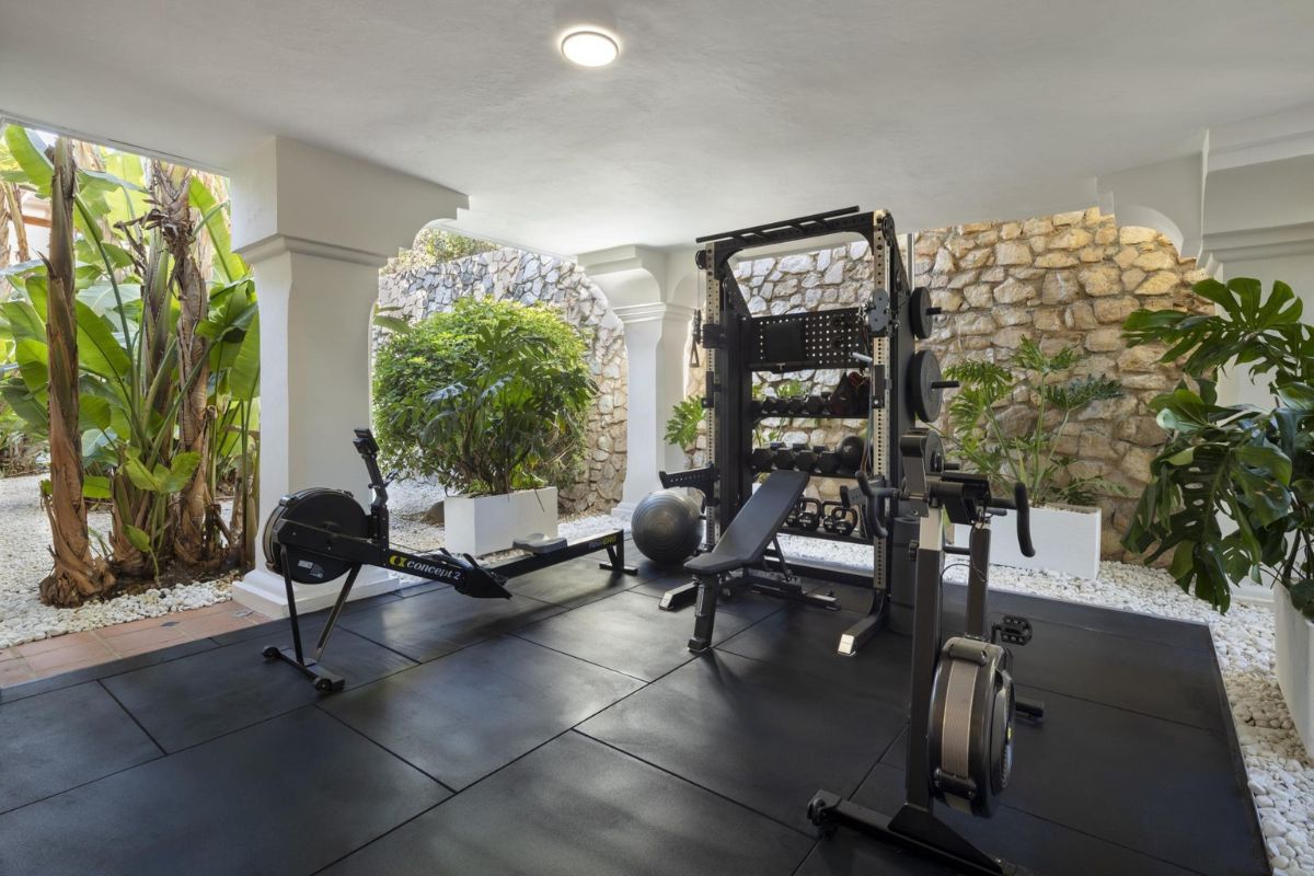 Đặt phòng gym trong biệt thự đúng hướng đảm bảo nguồn năng lượng dồi dào (Ảnh: Sưu tầm)