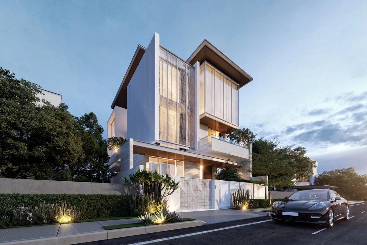 Gia chủ không nên áp dụng máy móc những mẫu biệt thự không phù hợp với diện tích đất đang sở hữu (Ảnh: Sưu tầm)