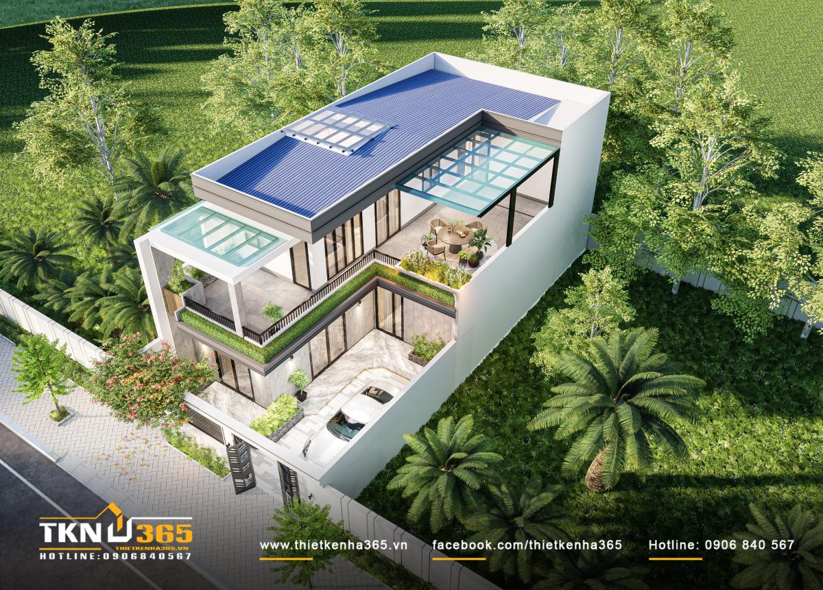 Gia đ&igrave;nh đ&ocirc;ng th&agrave;nh vi&ecirc;n cần nhiều ph&ograve;ng ngủ kh&ocirc;ng th&iacute;ch hợp với mẫu biệt thự mini 2 tầng 80m2