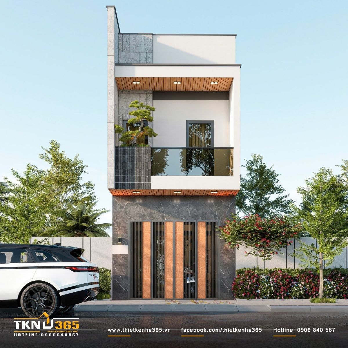 Nh&agrave; 1 trệt 1 lầu đơn giản, hiện đại ph&ugrave; hợp với thế đất &ldquo;hẹp ngang d&agrave;i s&acirc;u&rdquo; ở đ&ocirc; thị