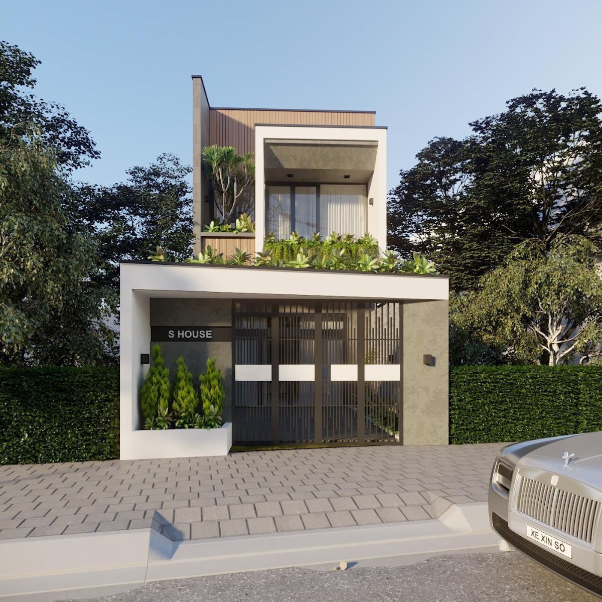 Nh&agrave; 1 trệt 1 lầu 5x20m dễ rơi v&agrave;o t&igrave;nh trạng thiếu s&aacute;ng, b&iacute; b&aacute;ch nếu thiết kế bất hợp l&yacute; (Ảnh: Sưu tầm)