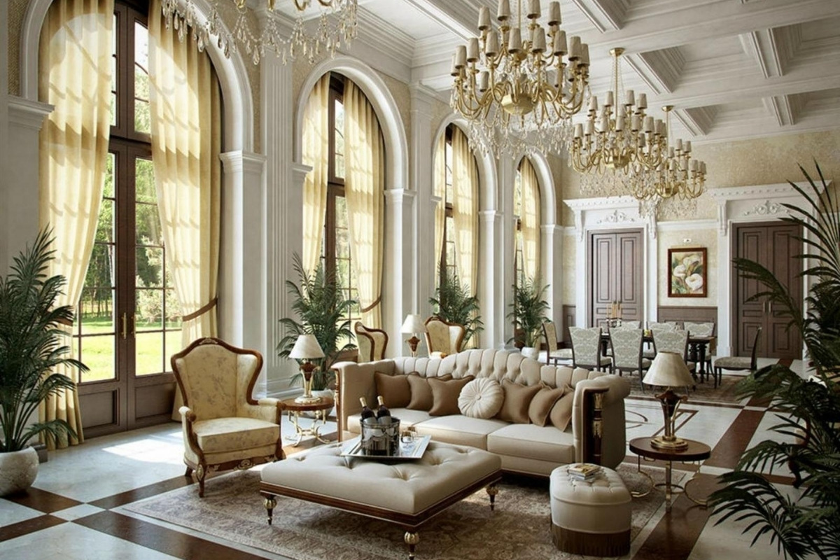 nội thất biệt thự cổ điển