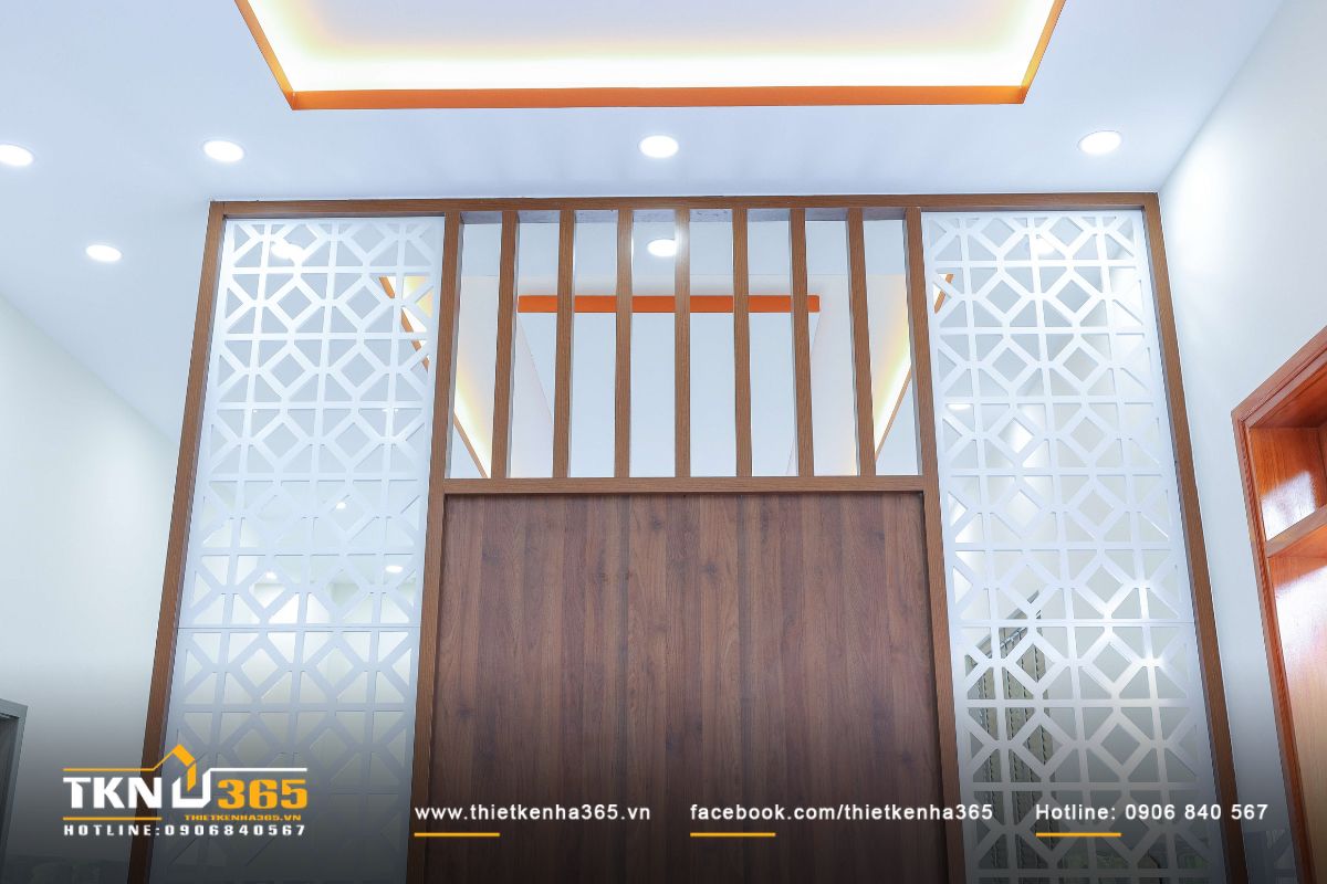 Sử dụng vách ngăn CNC giúp tối ưu không gian hiệu quả, tăng sự kết nối giữa các thành viên trong gia đình