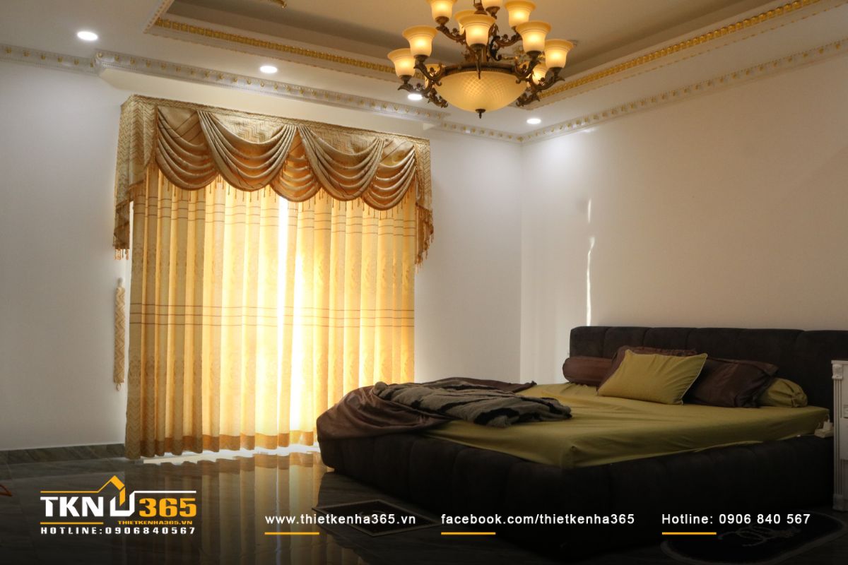 Bố cục ph&ograve;ng ngủ tối giản chi tiết trang tr&iacute;, ưu ti&ecirc;n cảm gi&aacute;c thư gi&atilde;n v&agrave; ri&ecirc;ng tư cho gia chủ