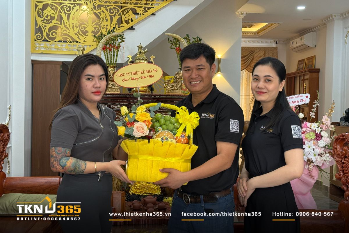 H&igrave;nh ảnh lễ b&agrave;n giao nh&agrave; phố 1 trệt 2 lầu 1 s&acirc;n thượng M&rsquo;S House