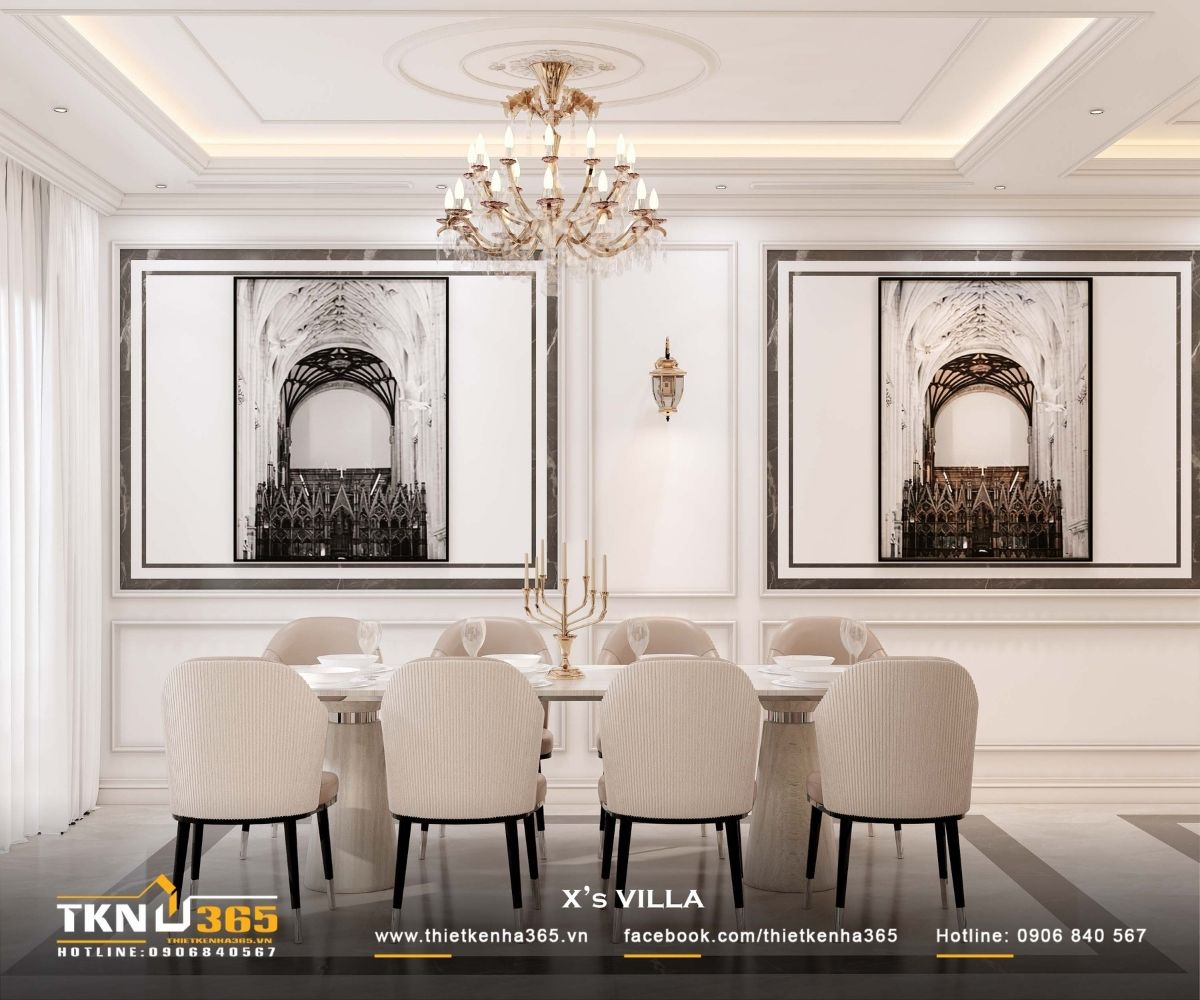 &Aacute;nh s&aacute;ng tự nhi&ecirc;n được lọc qua hệ r&egrave;m mỏng, gi&uacute;p khu vực ăn uống lu&ocirc;n s&aacute;ng dịu v&agrave; dễ chịu