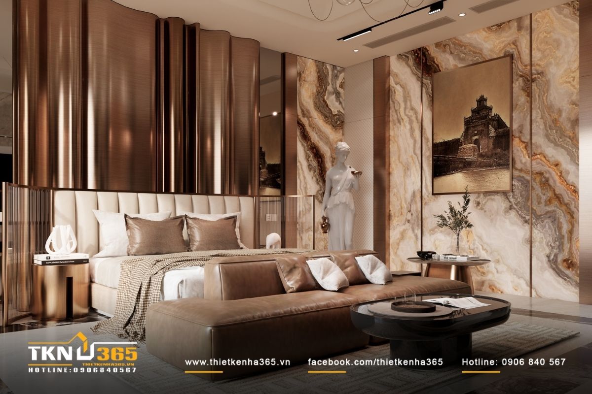 &Aacute;nh s&aacute;ng gi&aacute;n tiếp bố tr&iacute; nhiều lớp, l&agrave;m mềm bề mặt vật liệu v&agrave; tạo chiều s&acirc;u thị gi&aacute;c cho khu vực nghỉ ngơi