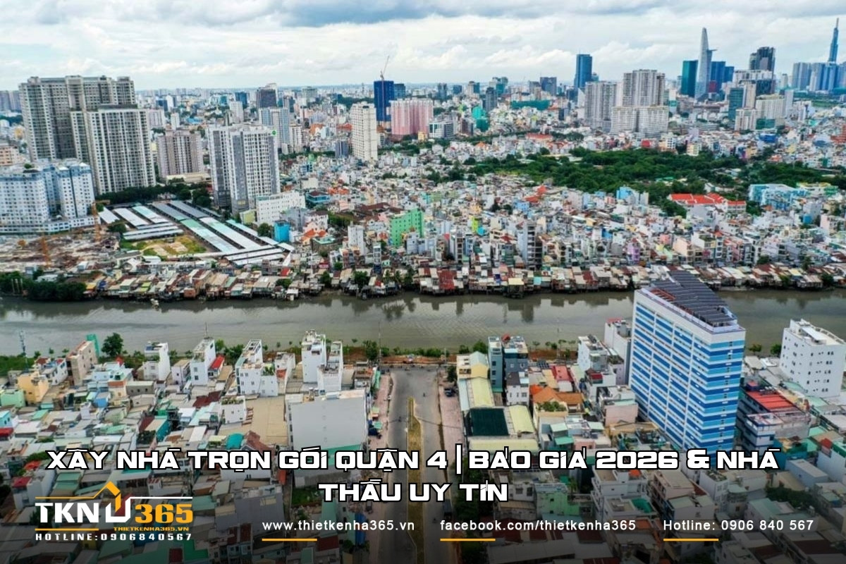 xây nhà trọn gói quận 4