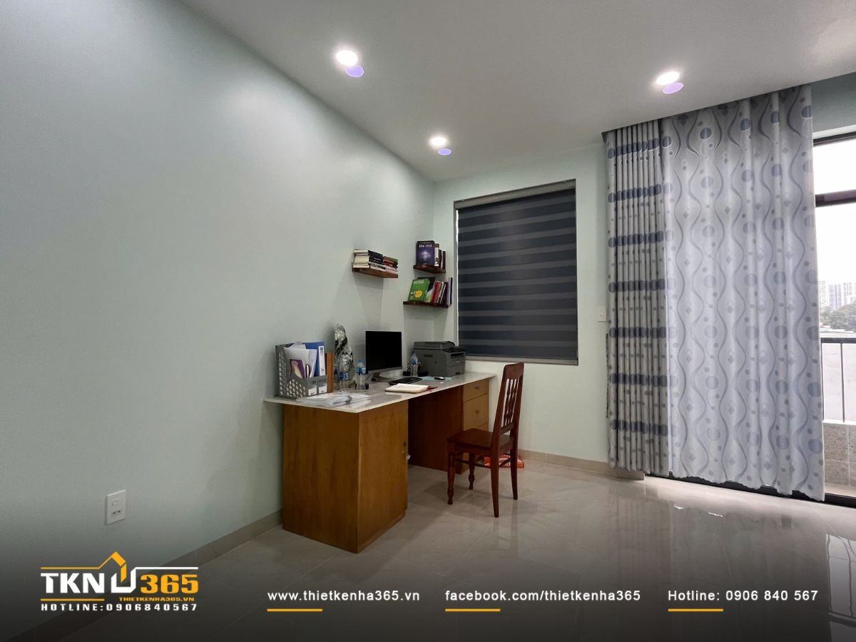 Nh&agrave; phố 3 tầng ở quận 9 rất ch&uacute; trọng đến vấn đề lấy s&aacute;ng v&agrave; th&uacute;c đẩy lưu th&ocirc;ng gi&oacute; tự nhi&ecirc;n