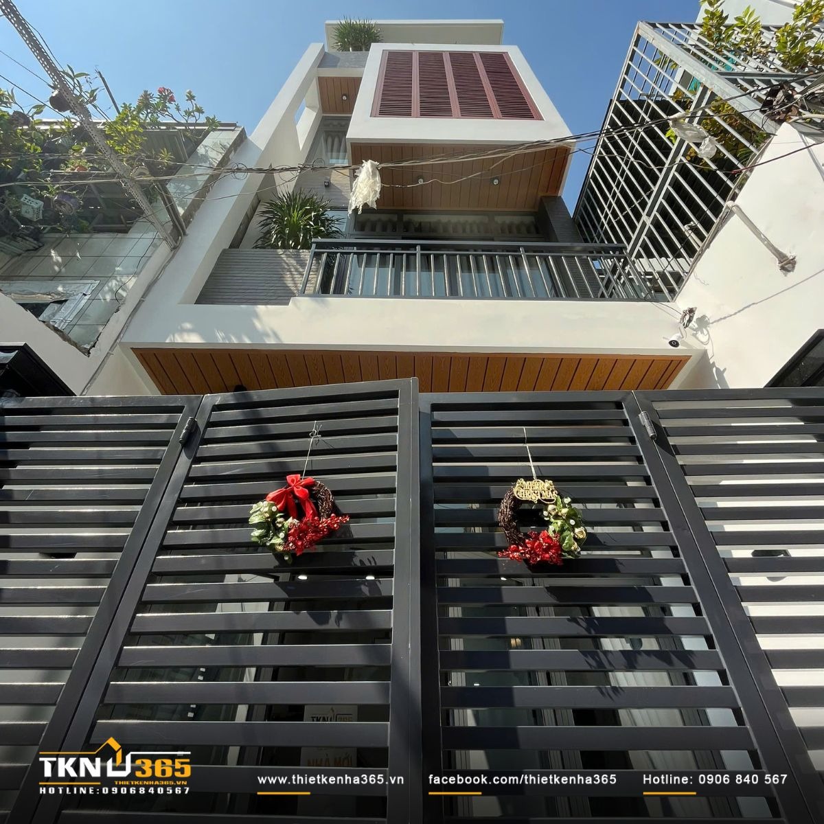 Nh&agrave; phố 3 tầng được x&acirc;y dựng tr&ecirc;n l&ocirc; đất 4x12m tại TP. Hồ Ch&iacute; Minh