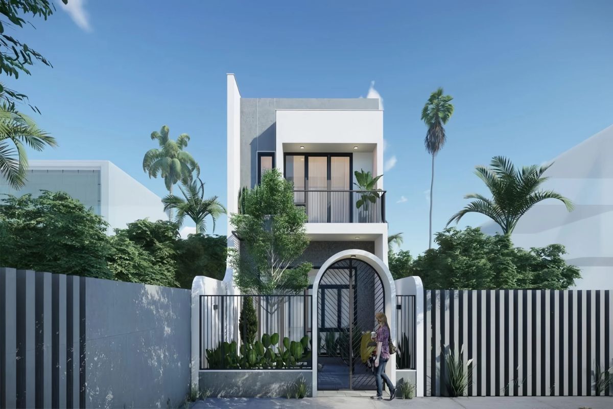 Nh&agrave; 1 trệt 1 lầu 5x15 cần ch&uacute; trọng giải ph&aacute;p lấy s&aacute;ng v&agrave; th&ocirc;ng gi&oacute; tự nhi&ecirc;n (Ảnh: Sưu tầm)