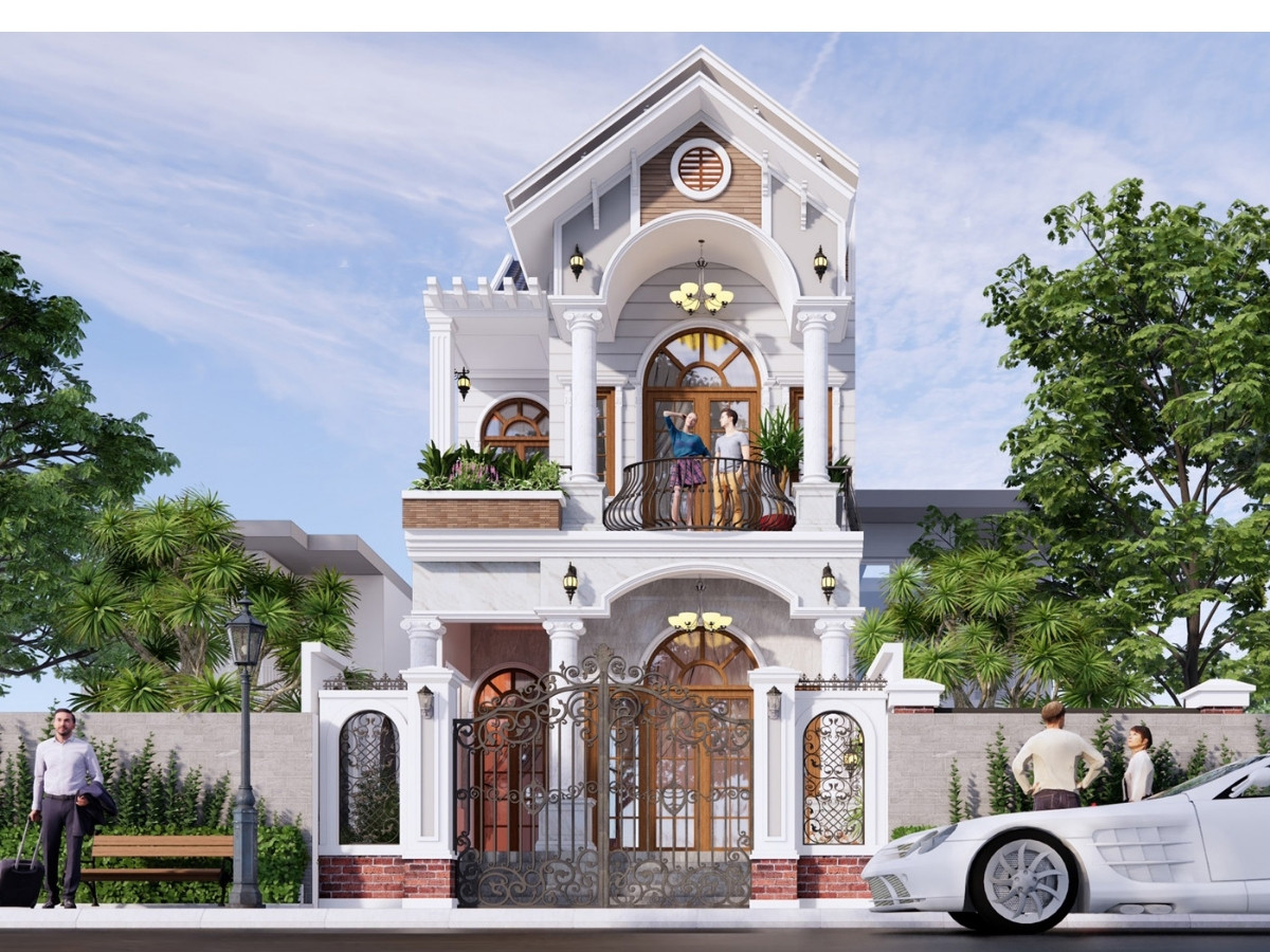 nh&agrave; 1 trệt 1 lầu m&aacute;i th&aacute;i diện t&iacute;ch 5x16m