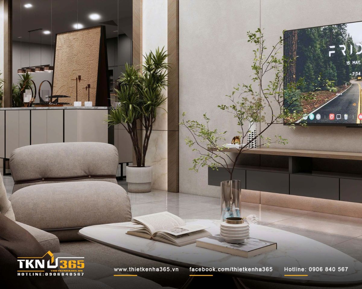 Hệ tủ treo tường thiết kế tối giản, t&aacute;ch khỏi s&agrave;n để giữ độ tho&aacute;ng v&agrave; tăng hiệu ứng &aacute;nh s&aacute;ng hắt dưới ch&acirc;n tủ