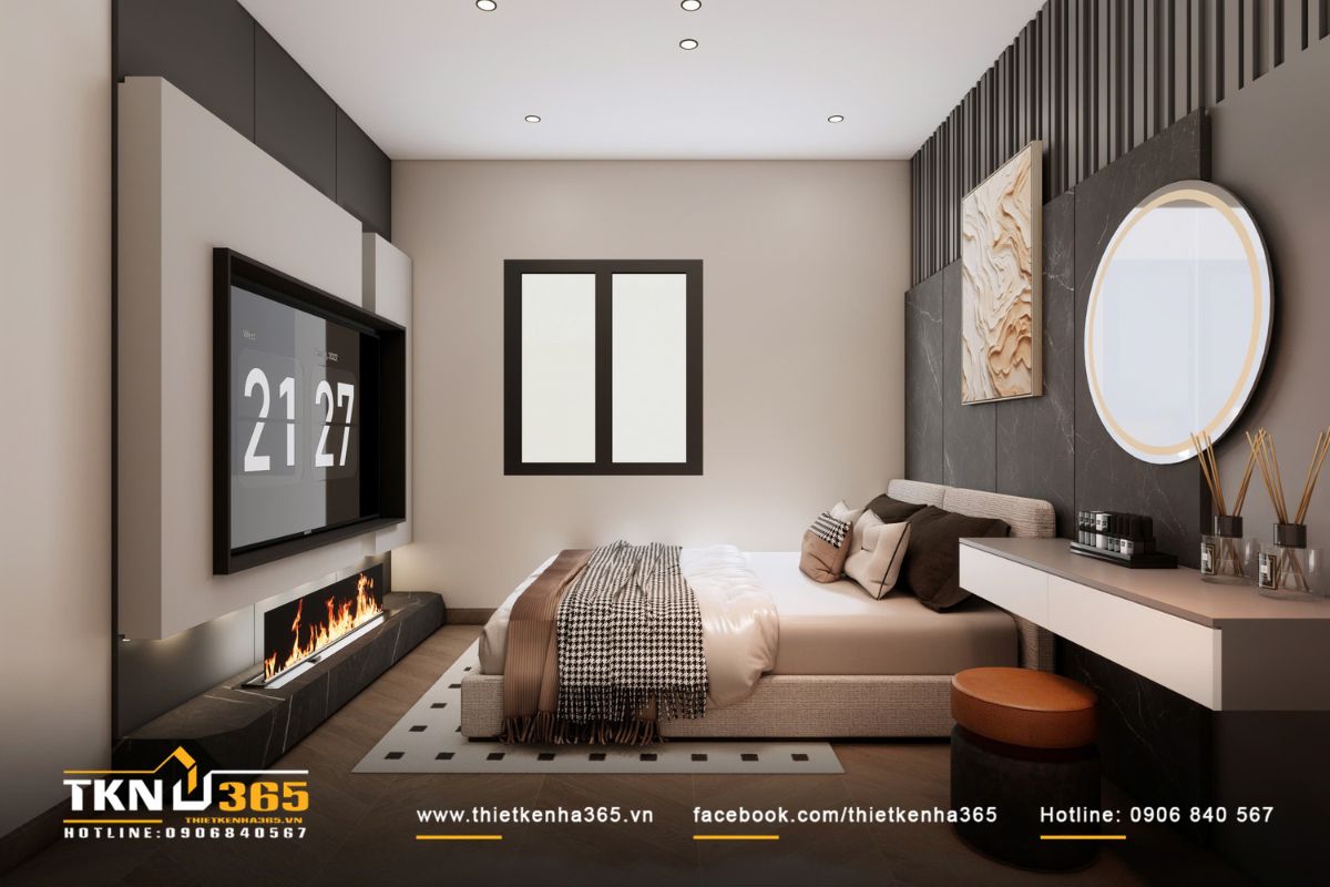 &Aacute;nh s&aacute;ng hắt trần g&oacute;p phần tạo n&ecirc;n bầu kh&ocirc;ng kh&iacute; mềm mại v&agrave;o buổi tối