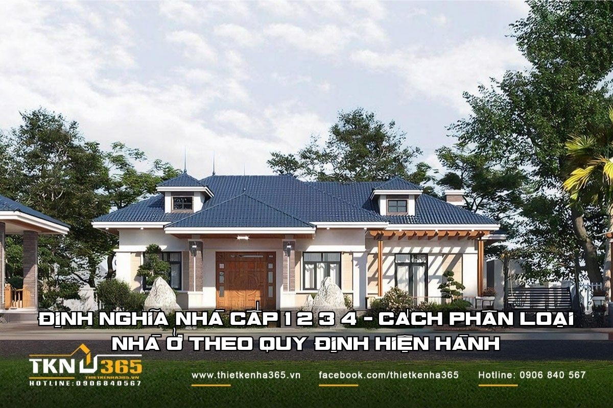 Định nghĩa nhà cấp 1 2 3 4