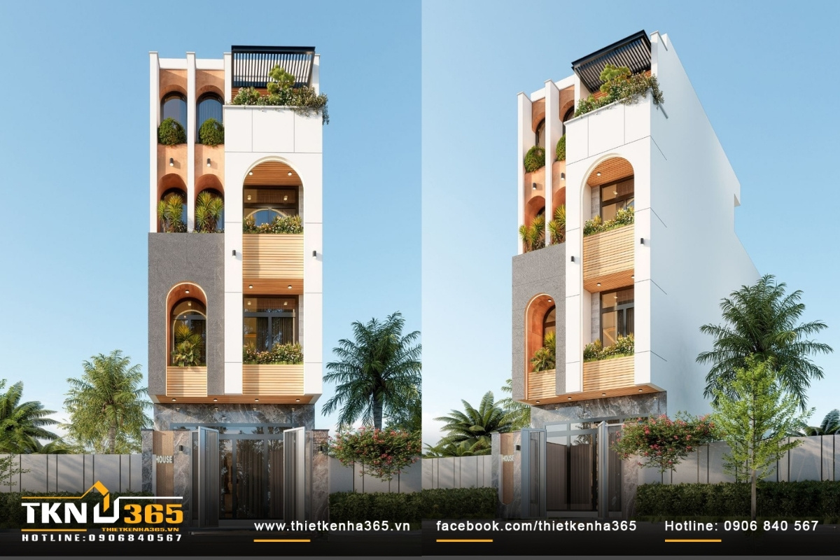 Nhà phố 4 tầng tại bình chánh